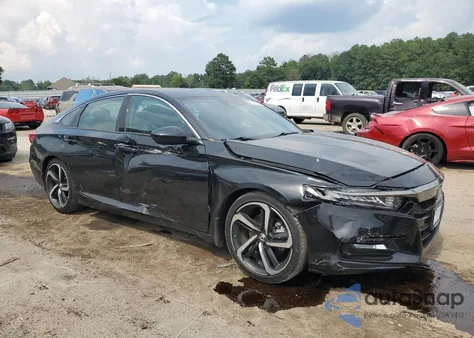 2019 Honda Accord Sport из США, поврежденный, VIN 1HGCV1F35KA042409